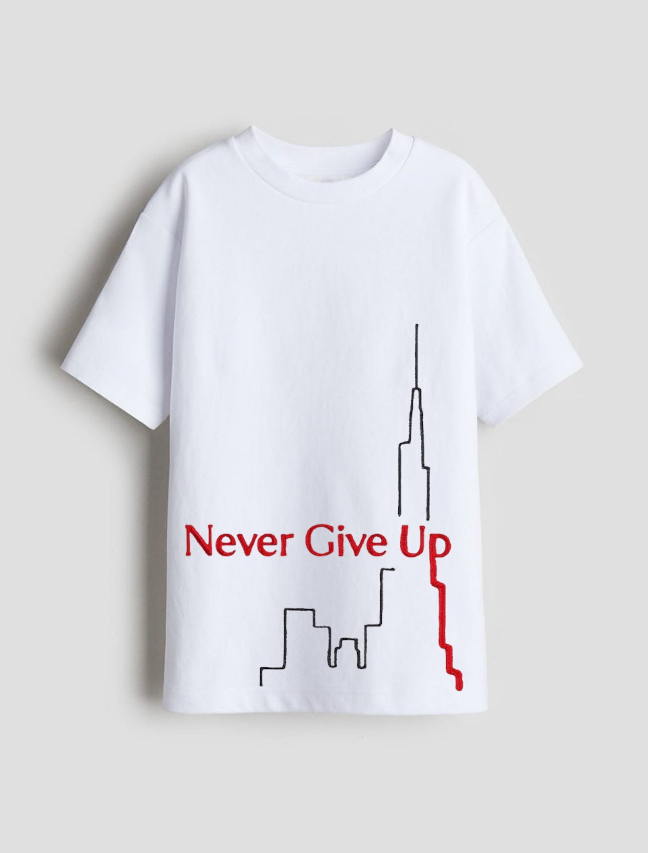 Never Give Up T-shirt